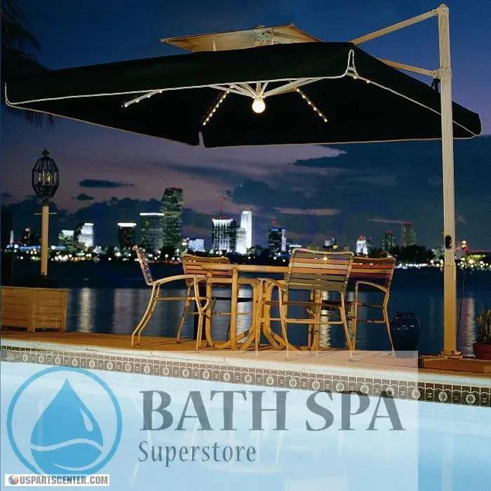 The Premium Umbrella 10 x 10 Sundura Fabric Spa Accessories portofino-pro