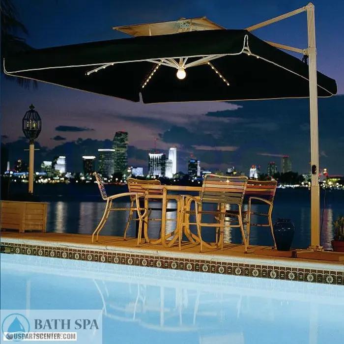 The Premium Umbrella 10 x 10 Sunbrella Solid Fabric Spa Accessories portofino-pro_4fe57342-60a1-4ce6-b03e-4447b9b286e8