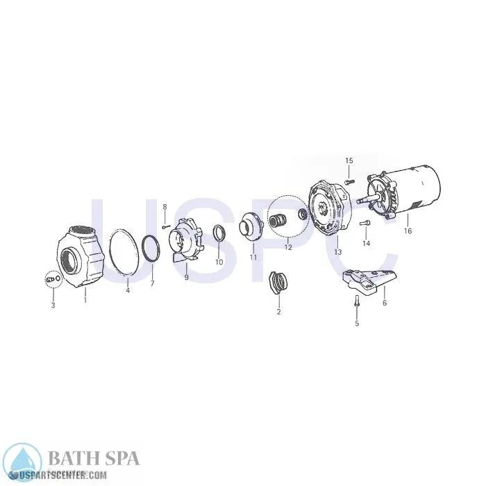 RC Pump Replacement Parts Pool Parts rc-pump