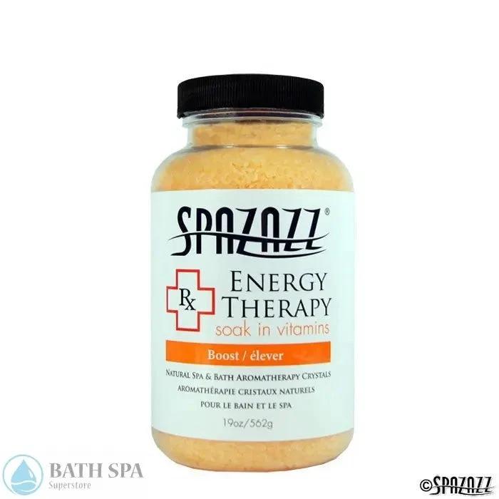 Spazazz RX Therapy Energy Therapy Boost Crystals 19oz Bottle For Spa Aromatherapy Bath Aromatherapy: Spazazz RX Therapy Crystals rxtherapyenergytherapy17oz700x700