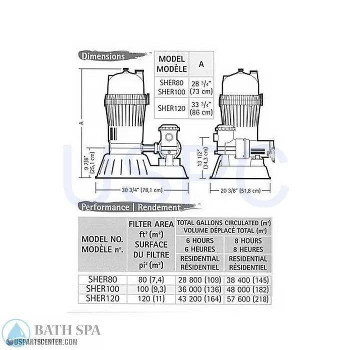 SherLok System Complete Pool Parts sherlock-pump-specs