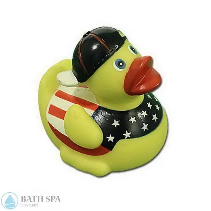 Rubber Duck Toy: Career Stars & Stripes Duck Water Toys: Rubber Ducks sp6526