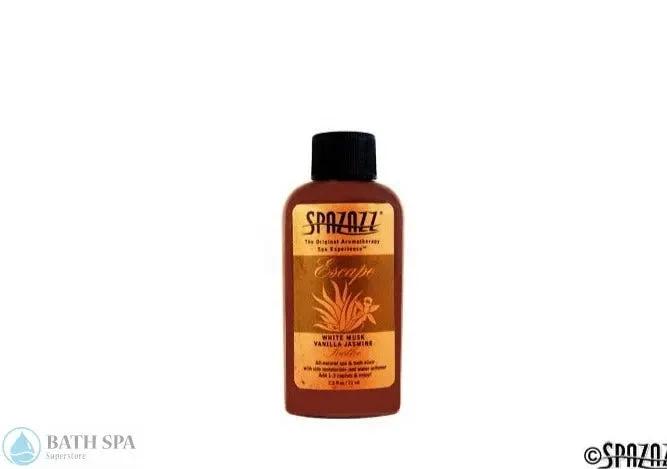 Spazazz Escape White Musk Jasmine Vanilla Aromatherapy Elixir 2.5oz Spa Bath Sample Bottle Aromatherapy: Spazazz Escape Elixirs spz-2127