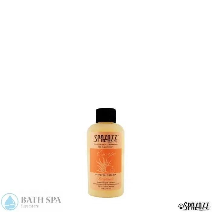 Spazazz Escape Grapefruit Orange Aromatherapy Elixir 2.5oz Sample Bottle Invigorate Aromatherapy: Spazazz Escape Elixirs spz-2128