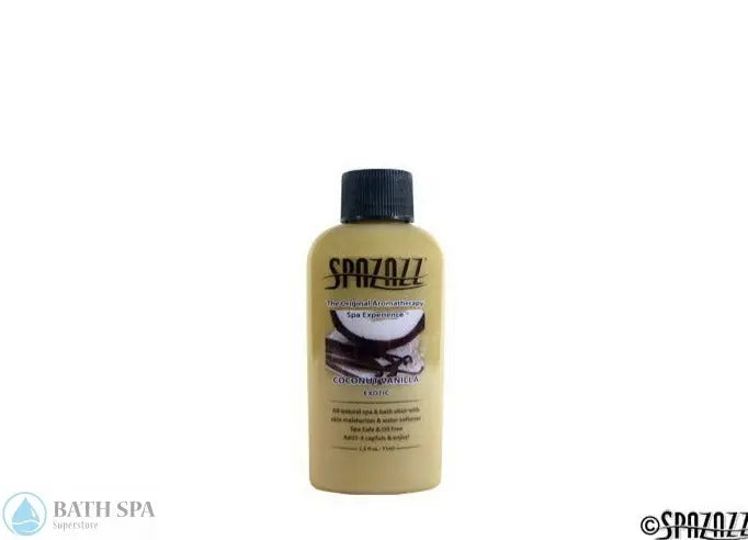 Spazazz Original Coconut Vanilla (Exotic) Elixir 2.5oz Sample Bottle Aromatherapy: Spazazz Original Elixirs spz-2280