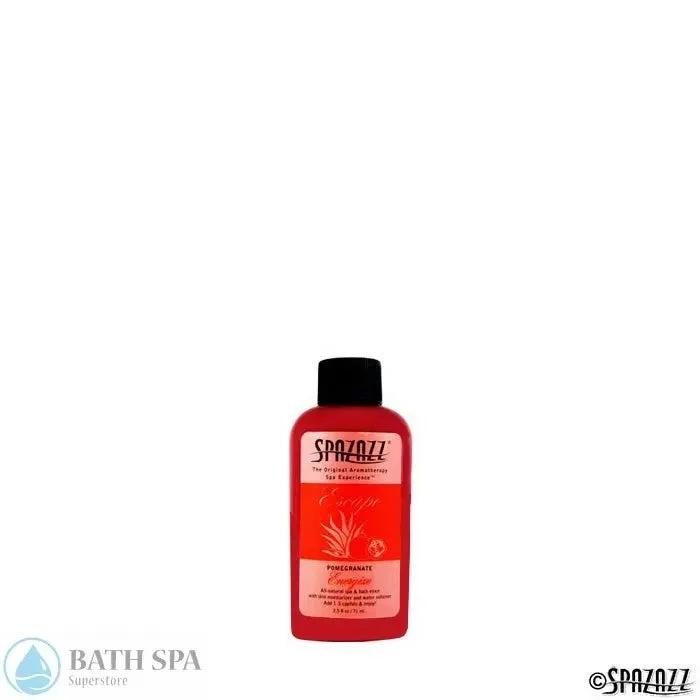 Spazazz Escape Pomegranate Energize Aromatherapy Elixir Two Point Five Ounce Bottle For Spa Bath Aromatherapy: Spazazz Escape Elixirs spz-2291