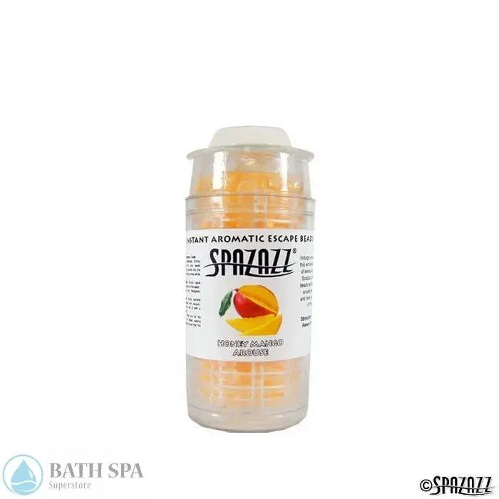 Spazazz Honey Mango Arouse Aromatic Escape Beads Half Ounce Jar for Spa Bath Aromatherapy Aromatherapy: Spazazz Escape Beads spz-350