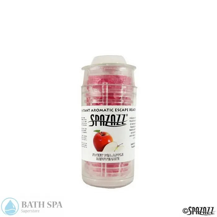 Spazazz Sweet Pea Apple (Rejuvinate) Instant Aromatic Escape Beads 1/2 oz Jar Aromatherapy: Spazazz Escape Beads spz-353