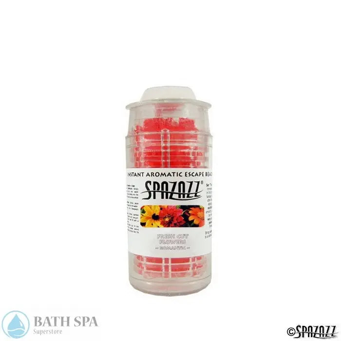 Spazazz Fresh Cut Flowers (Romantic) Instant Aromatic Escape Beads 1/2 oz Jar Aromatherapy: Spazazz Escape Beads spz-355