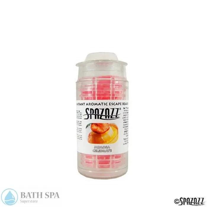 Spazazz Mimosa Celebrate Instant Aromatic Escape Beads Half Ounce Jar For Spa Bath Aromatherapy Aromatherapy: Spazazz Escape Beads spz-365
