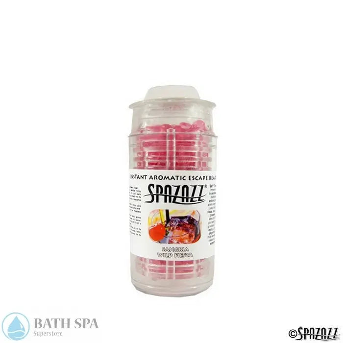 Spazazz Sangria (Wild Fiesta) Instant Aromatic Escape Beads 1/2 oz Jar Aromatherapy: Spazazz Escape Beads spz-366