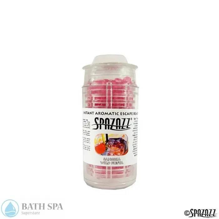 Spazazz Sangria Wild Fiesta Aromatic Escape Beads One Half Ounce Jar Spa Bath Aromatherapy Aromatherapy: Spazazz Escape Beads spz-366
