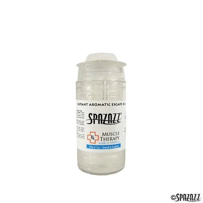 Spazazz Muscle Therapy (Hot N' Icy) Instant Aromatic Escape Beads 1/2 oz Jar Aromatherapy: Spazazz Escape Beads spz-370