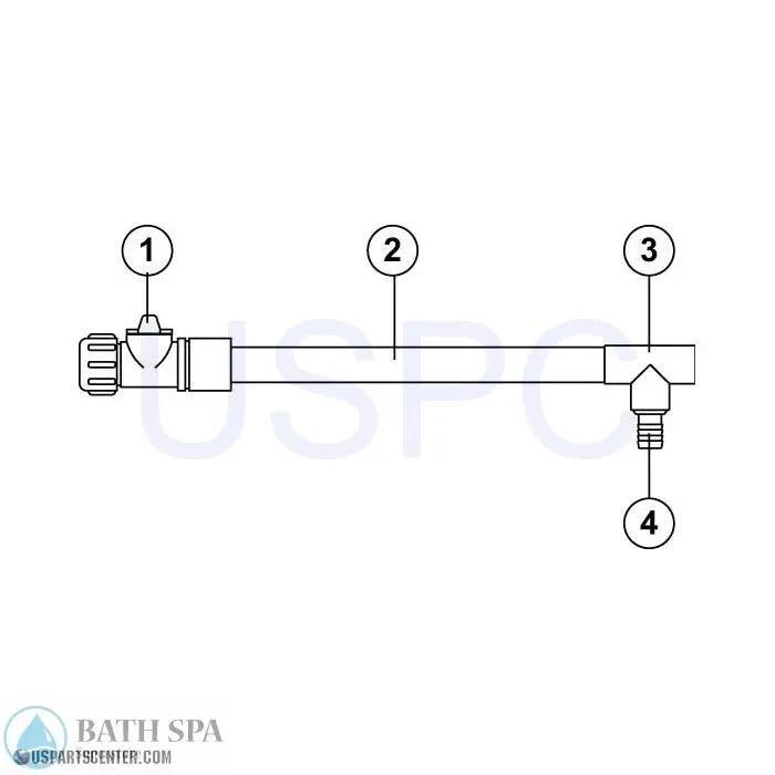 Drain Valve Assembly Sundance Spa Parts ss317049