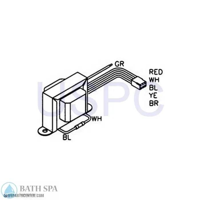 Power Transformer, 6000-023, (60 Hz) Sundance Spa Parts ss6000-023