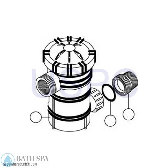 Pump Pot - for Older Standalone Pumps And Pump Pots Sundance Spa Parts ss6000-158