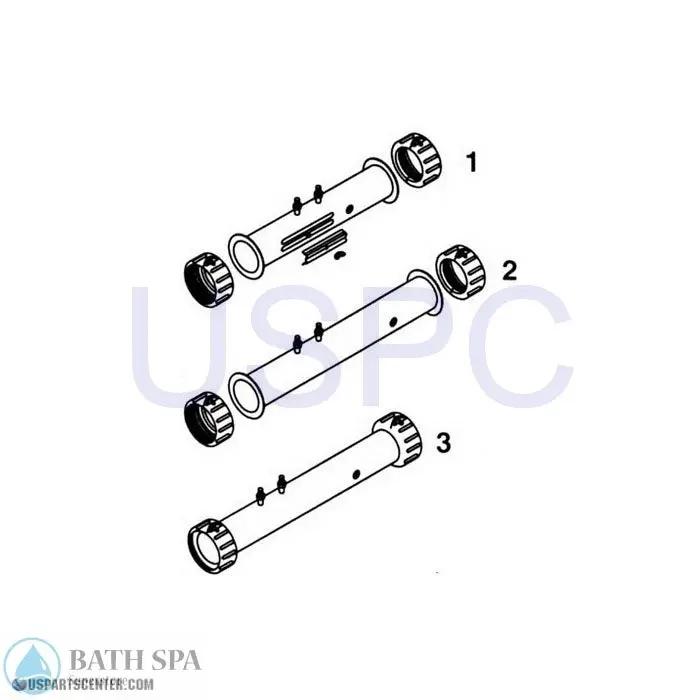 Heater Suntub Heater Sundance Spa Parts ss6500-052-057-056
