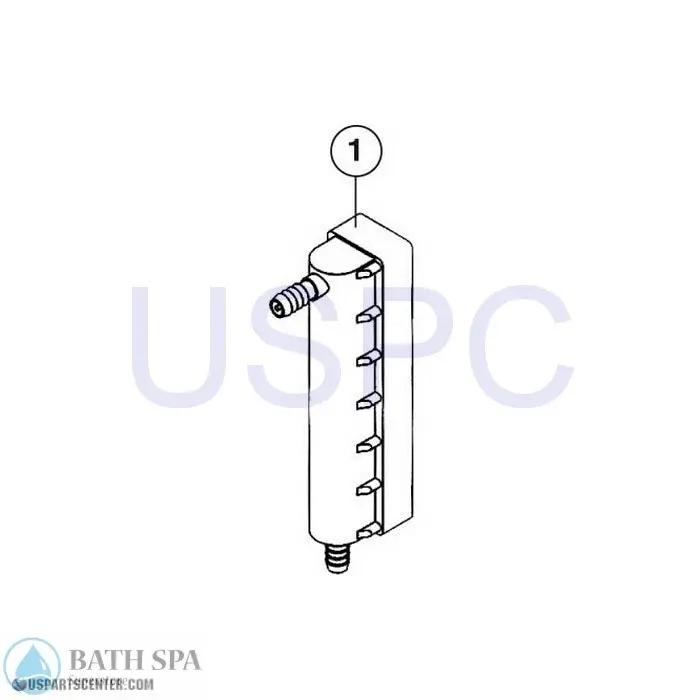 Heater Smart Heater Assembly, 5.5 kW (export) Sundance Spa Parts ss6500-310_c2dc5f28-1194-4e5d-89eb-84e26518adf8