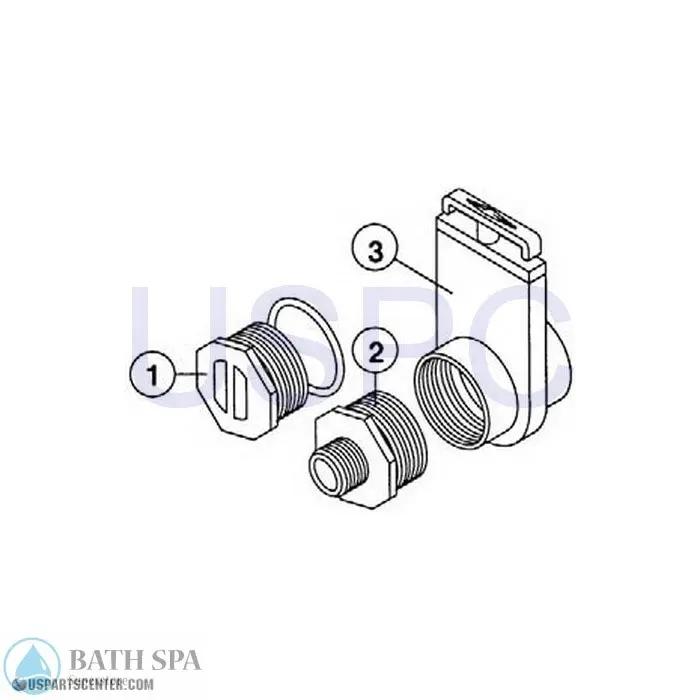 Sundance Drain Valve Assembly Sundance Spa Parts ss6540-104
