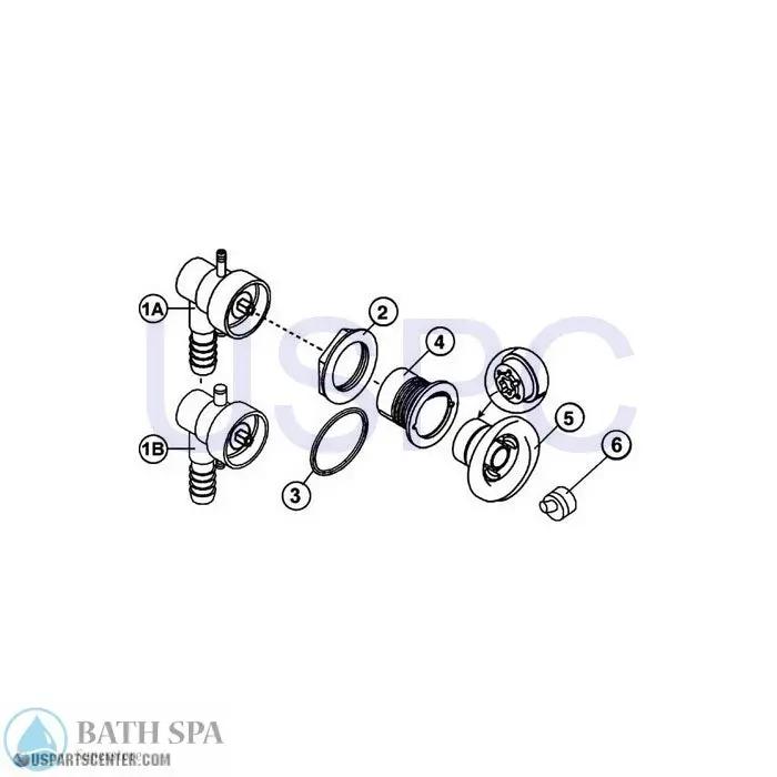 Pro-Touch Jet (2000 - 2004 Sweetwater) Sundance Spa Parts ss6540-147