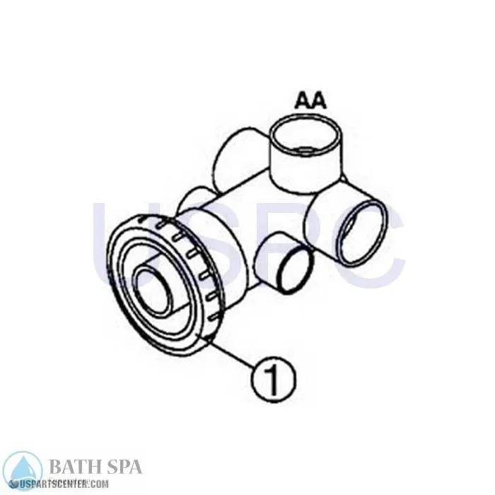 Butterfly Jet_1 Sundance Spa Parts ss6540-199