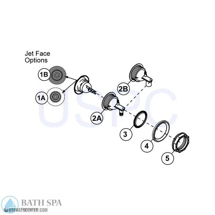 Mini-Mag Jet Sundance Spa Parts ss6540-346