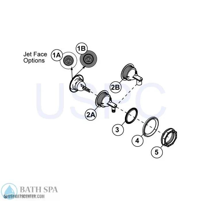 Mini-Intelli-Jet (2000 - 2005) Sundance Spa Parts ss6540-347