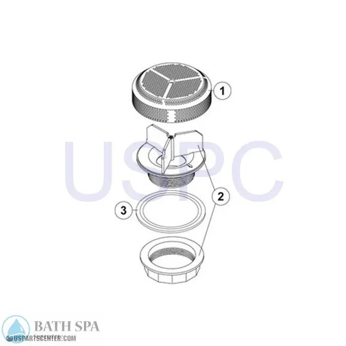 Sundance 2001 - 2004 Sundance Luna/Tenon Inground Suction Sundance Spa Parts ss6540-564