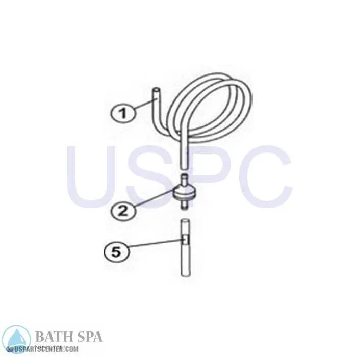 Ozone to Spa Adapter Cables Sundance Spa Parts ss6540-741