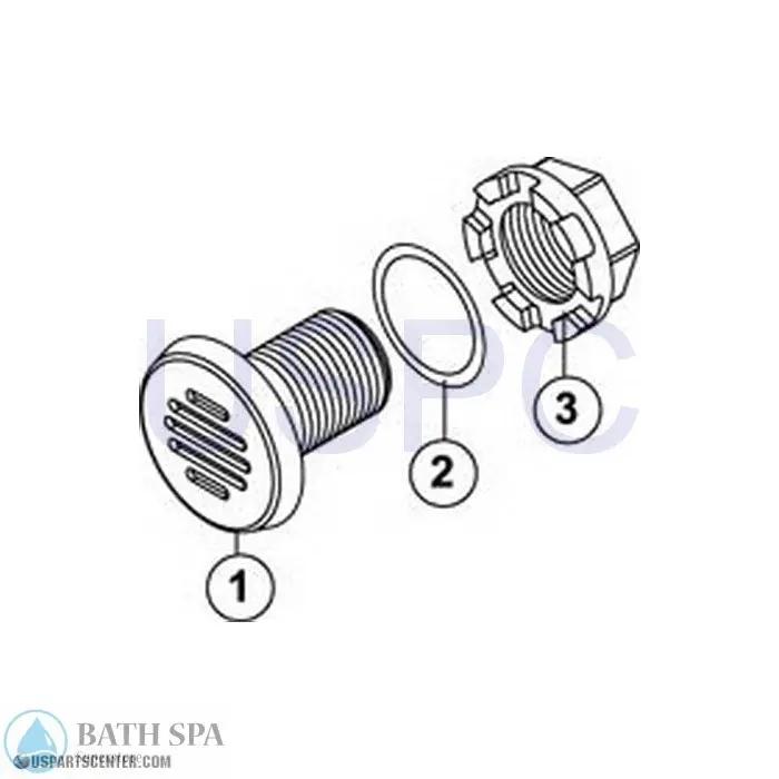 Sundance 2003-2004 Sweetwater Drain White Sundance Spa Parts ss6540-947