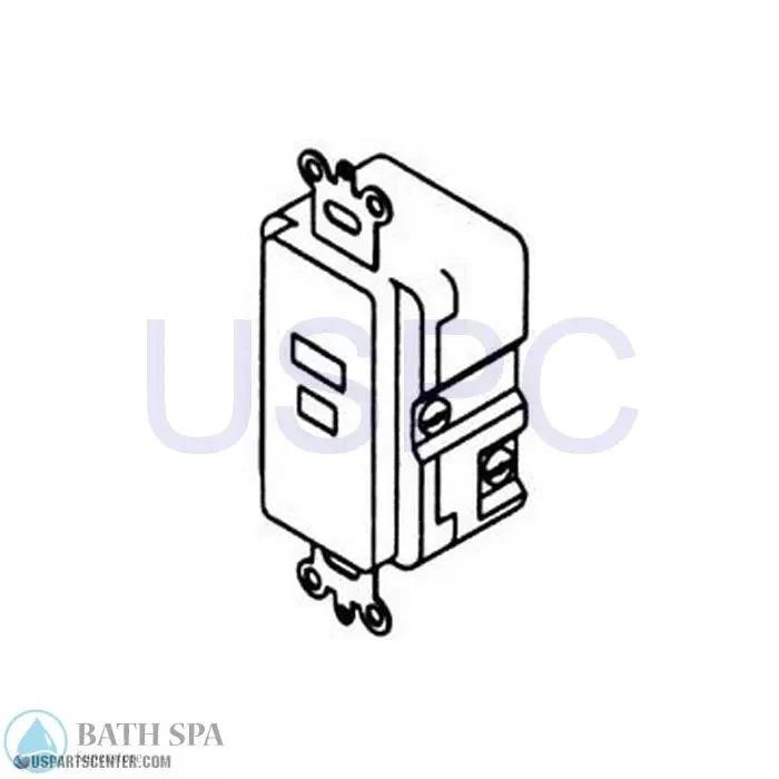 GFCI Breaker for 301 and 601 - 605 Systems Sundance Spa Parts ss6560-630
