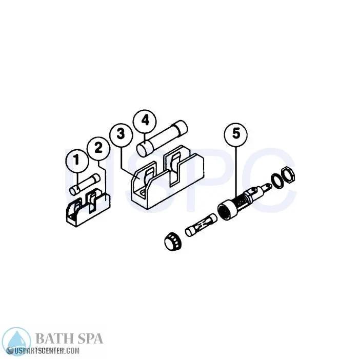 Sundance Spas Fuse and Fuse Holders Sundance Spa Parts ss6600-046-061