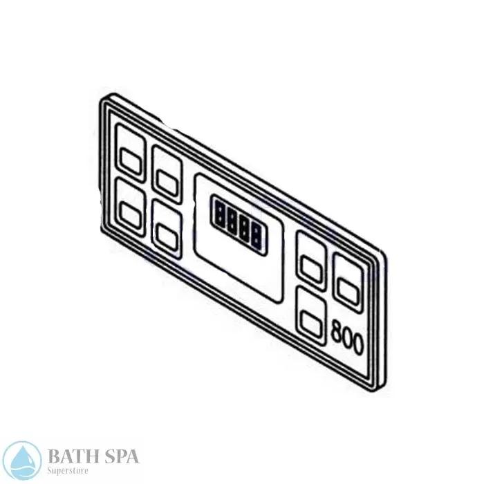 Sundance 1991-1993 800 Control Panel (1-Pump System) Sundance Spa Parts ss6600-211