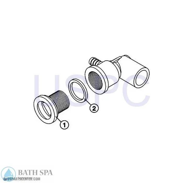 Jet Cluster Pulsator Jet Sundance Spa Parts ss6660-002
