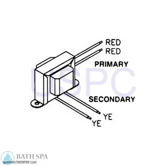 Light Transformer 120 VAC - 12 VAC Sundance Spa Parts ss6660-206