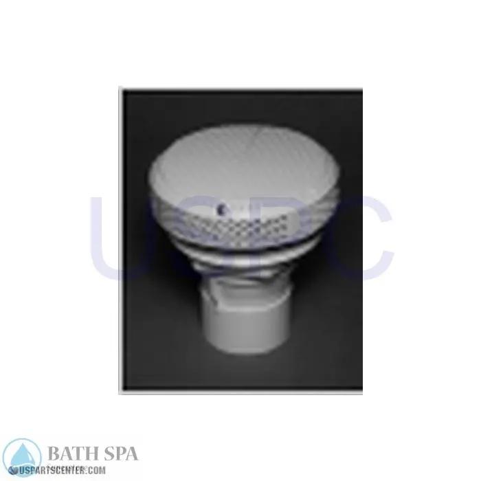 Waterway 2in Straight Adapter Nut, White Plastic_1 Spa Parts super_50