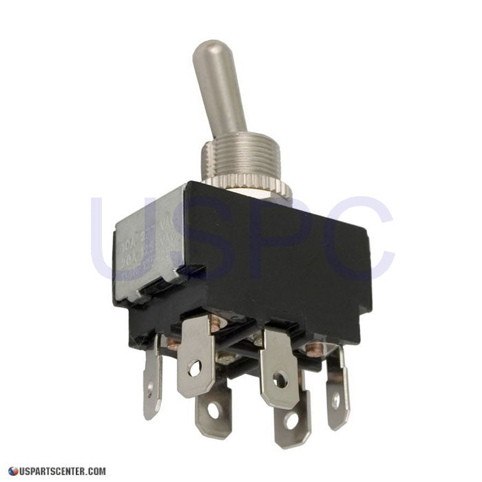Toggle Switch, DPDT, 240v - 6 Term.