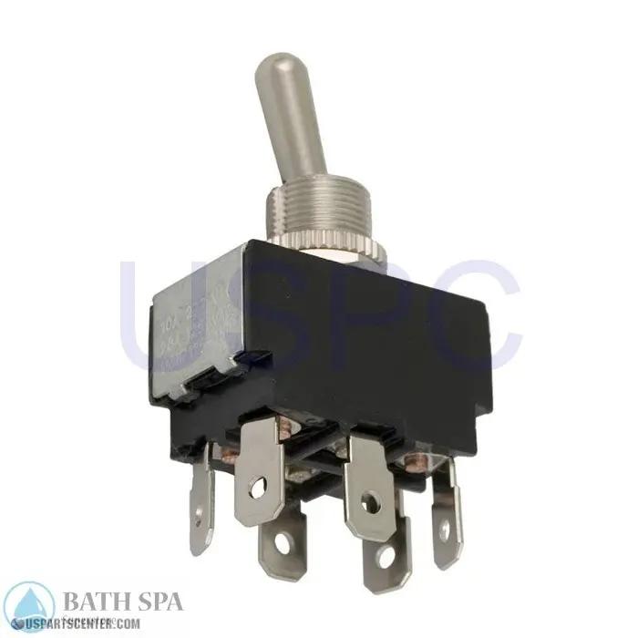 Toggle Switch, DPDT, 240v - 6 Term. Spa Parts tg21