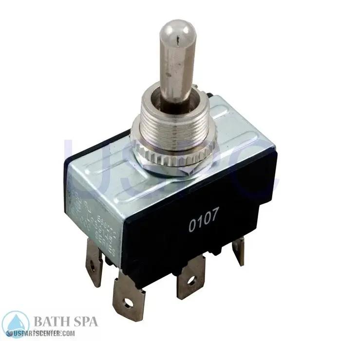 Toggle Switch, DPDT Center Off 6 Terminals Spa Parts tg22
