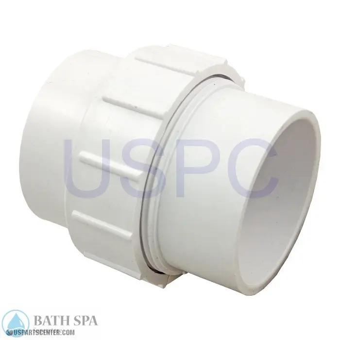 Gecko (Aqua Flo) Complete Union 2" x 1-1/2" SS Spa Parts union.1