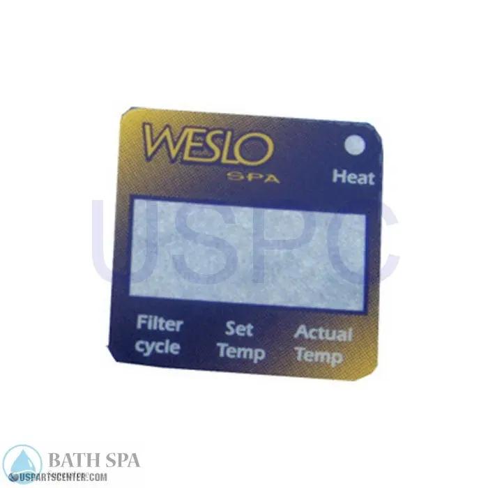 Topside Overlay ONLY XJ-06, small Icon-Keys-Infinity Parts weslo-sm-overlay