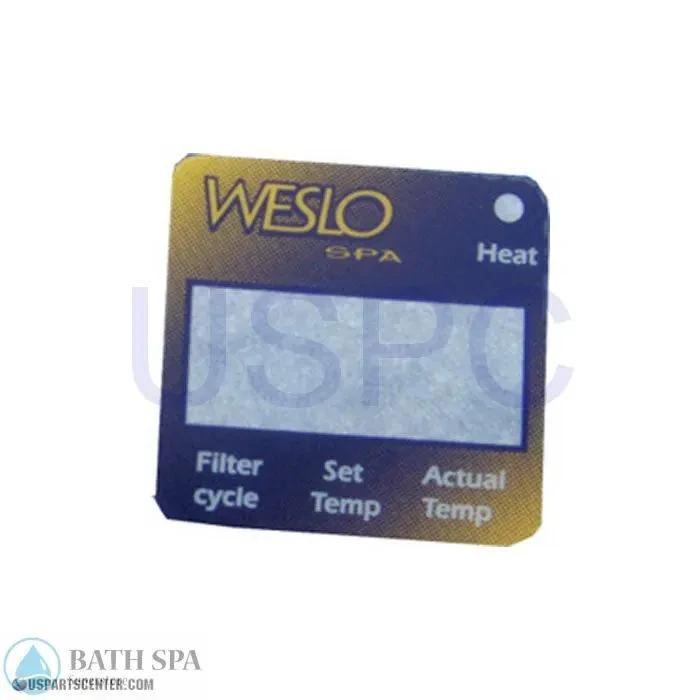 Topside Overlay ONLY XJ-06, small Icon-Keys-Infinity Parts weslo-sm-overlay