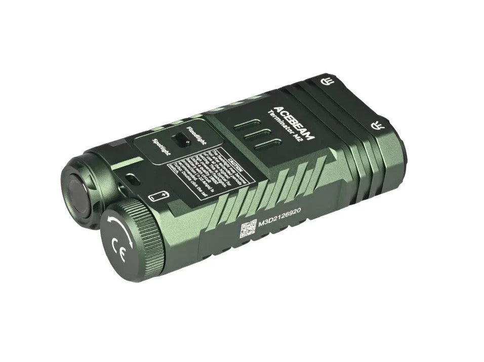 Compact Terminator M2 Dual Head LED Flashlight (Limited Edition) - Acebeam® Exclusive