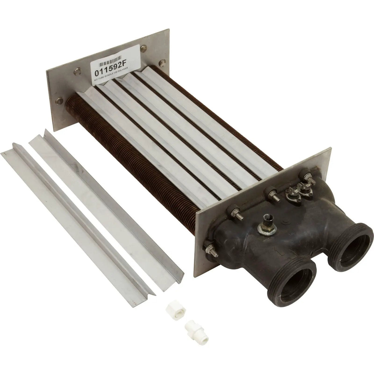 Raypak Model 130A Copper Heat Exchanger (011592F) Spa Parts: Spa Heaters (Raypak Spa Heater Parts) 011592F