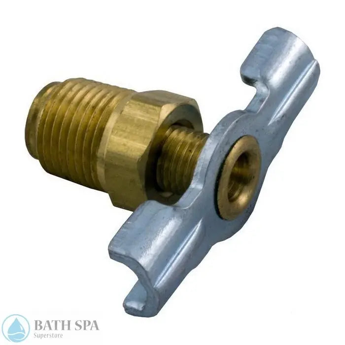 Raypak 53/53A/55A/105A/105B/151/153/155A/183A Drain Valve (013793F) Spa Parts: Spa Heaters (Raypak Spa Heater Parts) 013793F