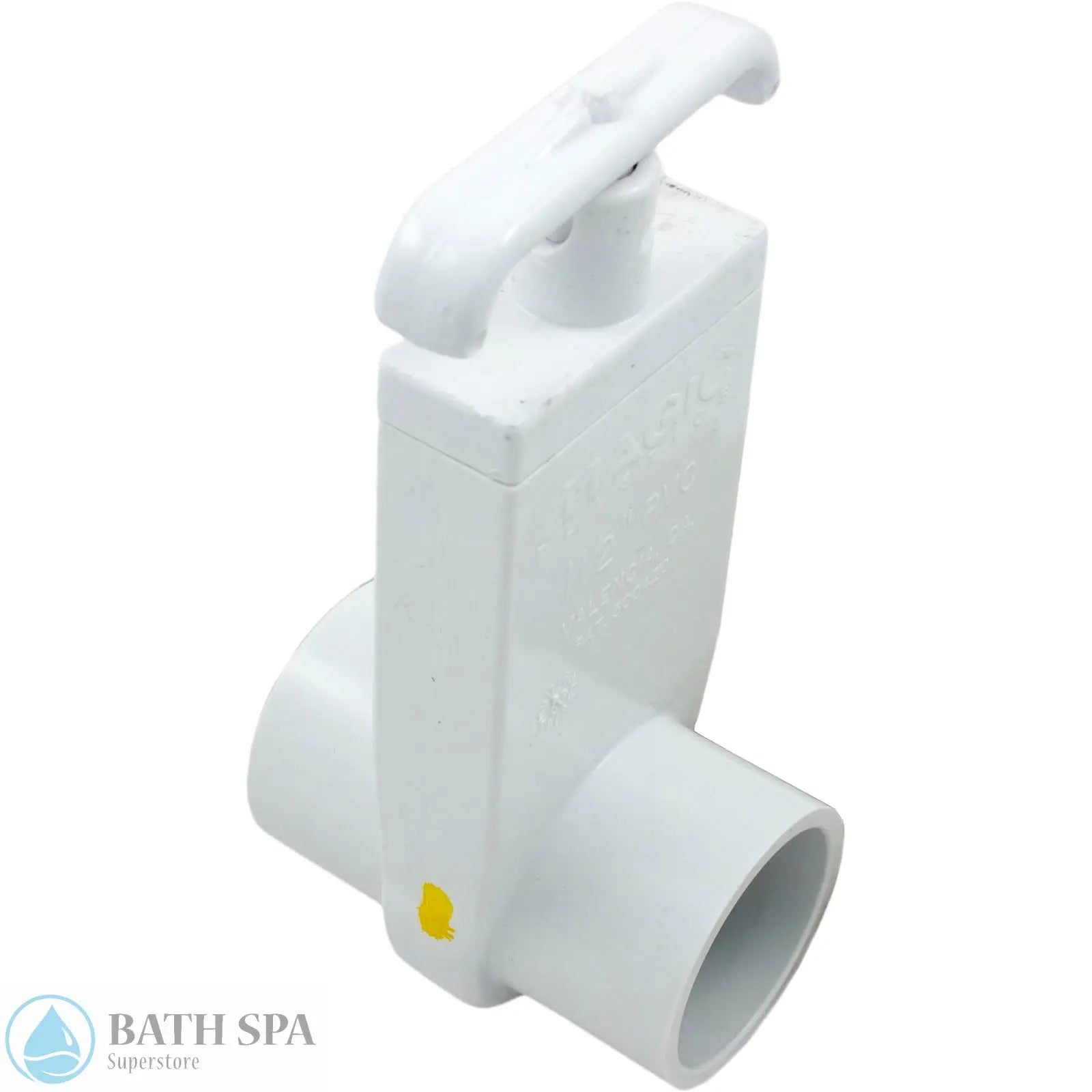 Magic Plastics UniBody Gate Valve [1-1/2" Spigot x 1-1/2" Spigot] [100psi] (0402-15) PVC Plastic Fittings & Valves: Valves - 1.5 Inch Slice Valve 0402-15