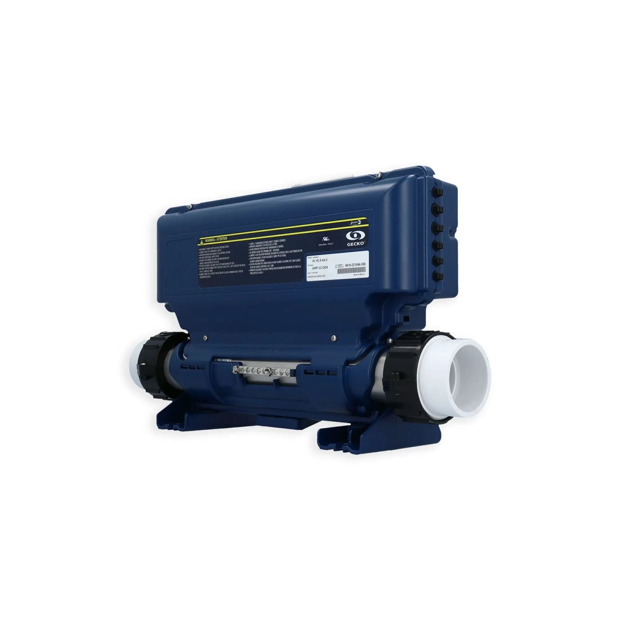 Gecko In.Ye-5 4kW Dual Voltage Control System For Three Pumps [115/230V] Spa Parts: Spa Control Systems (Hydro Quip 6503 Series) 0610-221126-728