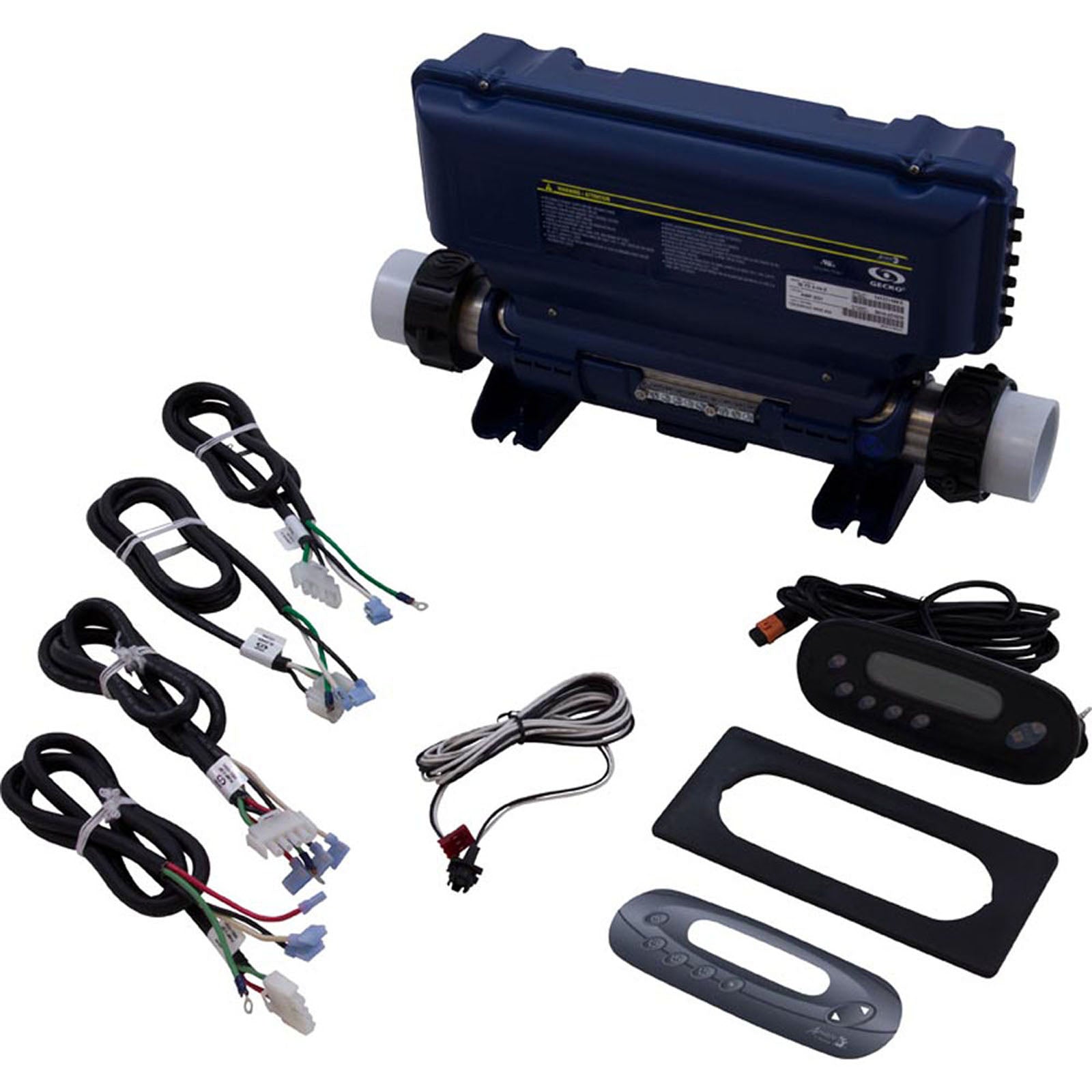 Gecko S-Class Spa Control System [P1, P2, Bl, Cp, Oz, L] [115V/230V] (0202-205162)