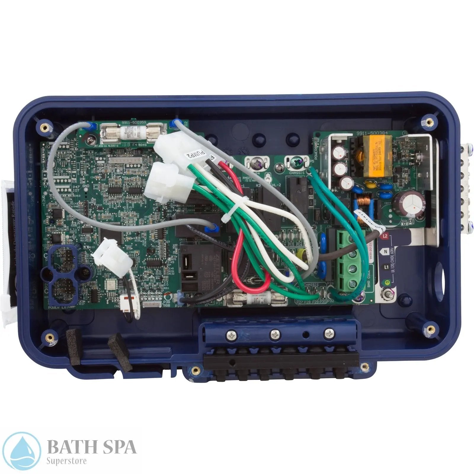 Gecko in.yj Spa Control No Heater (0612-221041-431) Icon-Keys-Infinity Parts 0612-221041-431-circuit_board