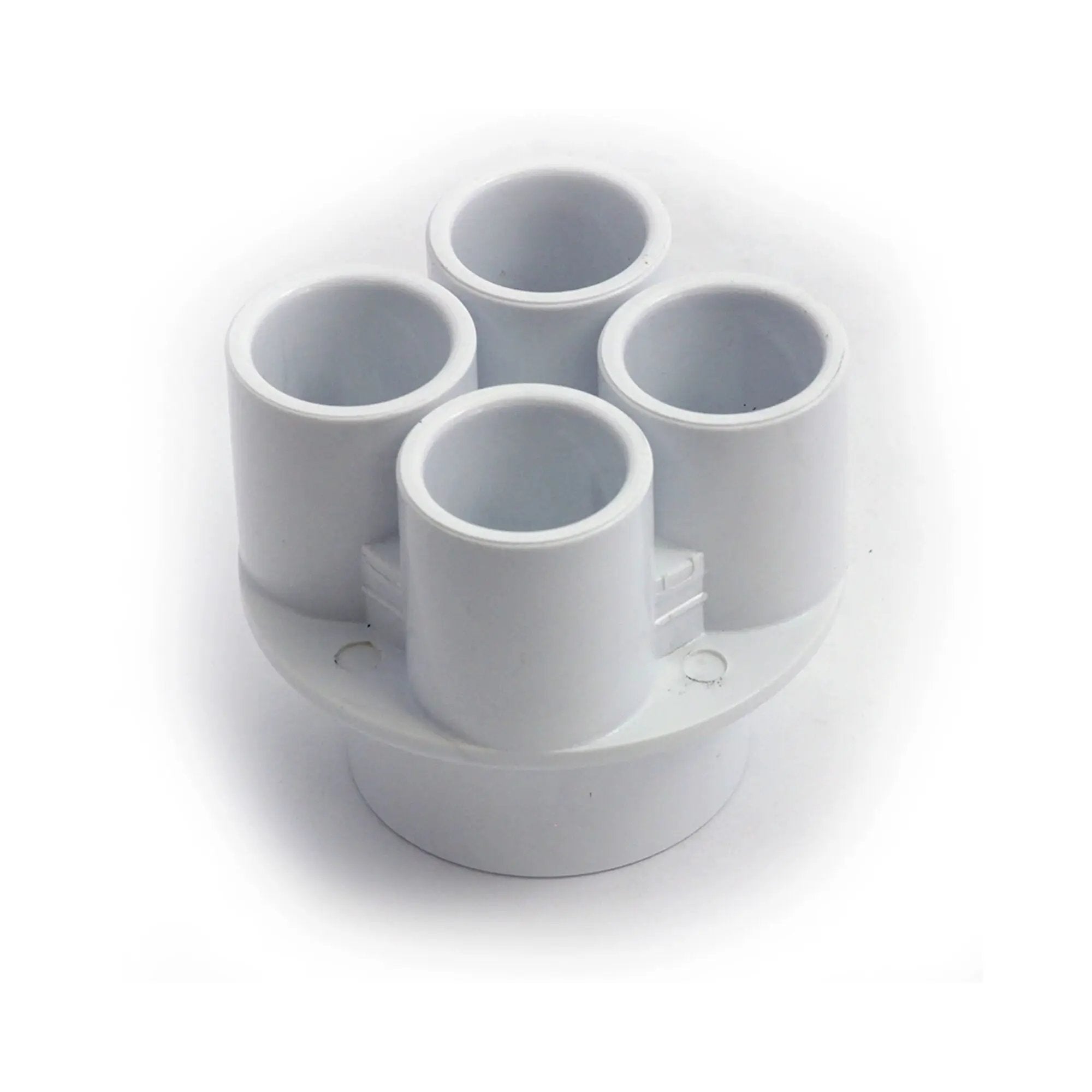 Waterway 4-Port Transition Manifold - [3/4" Slip x 1-1/2" Slip] (672-4670) PVC Plastic Fittings & Valves: Manifolds (Water - Socket) 1-1_2_Slip_x_3_4_Slip_Manifold_672-4670